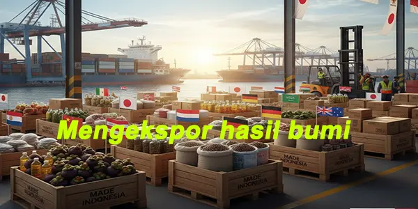 cara ekspor hasil bumi