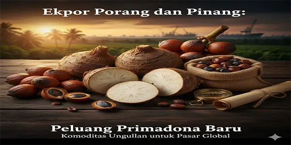 Ekspor Porang dan Pinang Ekspor Porang dan Pinang